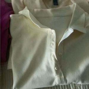 Lot of 6-Women’s Collared shirts various brand names.